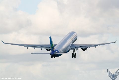 F-ORLY · Airbus A330-300, Pointe-à-Pitre – Maryse Condé