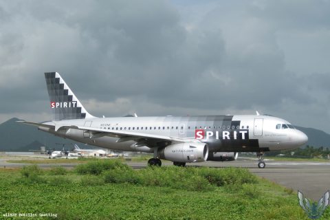 N510NK · Airbus A319, Sint Maarten – Princess Juliana