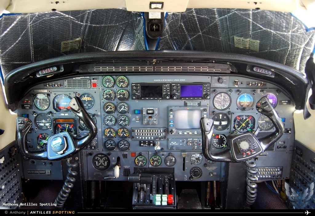 F-GXES · Piper PA42-680 Cheyenne III, Transports Aériens InterCaraïbes (TAI), Grand-Case – L'Espérance