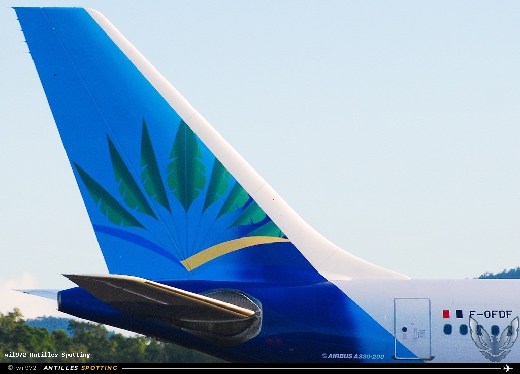 F-OFDF · Airbus A330-200, Air Caraïbes, Martinique – Aimé Césaire
