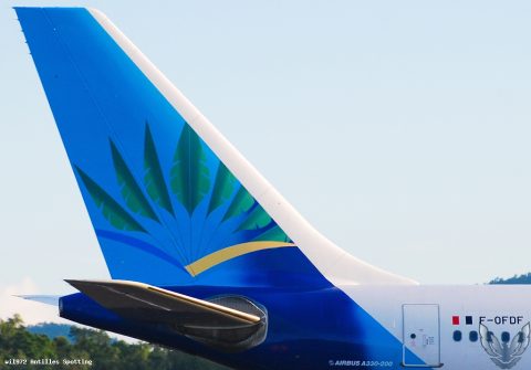F-OFDF · Airbus A330-200, Martinique – Aimé Césaire