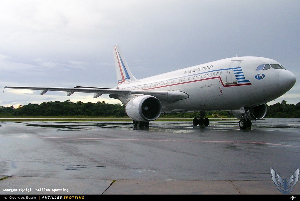 F-RADC · Airbus A310, République Française - COTAM, Cayenne – Félix Éboué