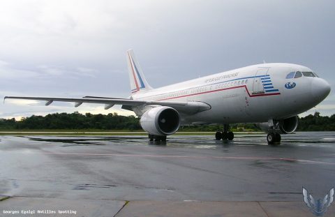 F-RADC · Airbus A310, Cayenne – Félix Éboué