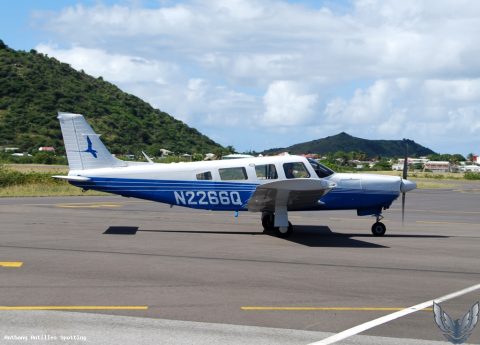 N2266Q · Piper PA-32 Saratoga, Grand-Case – L'Espérance