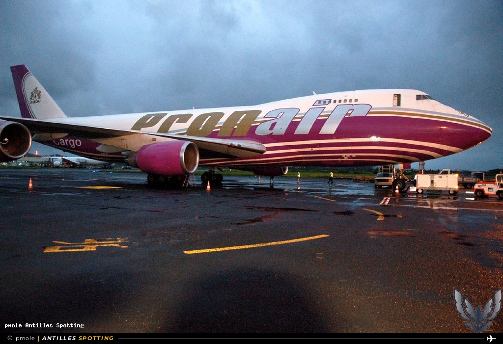 EC-KMR · Boeing 747-200, Pronair Cargo, Martinique – Aimé Césaire