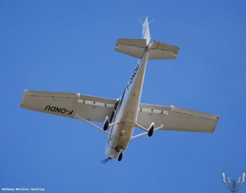 F-ONDU · Cessna 172 Skyhawk, Martinique – Aimé Césaire