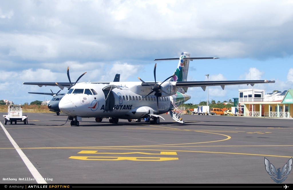 F-OIJB · ATR 42-500, Air Guyane, Grand-Case – L'Espérance