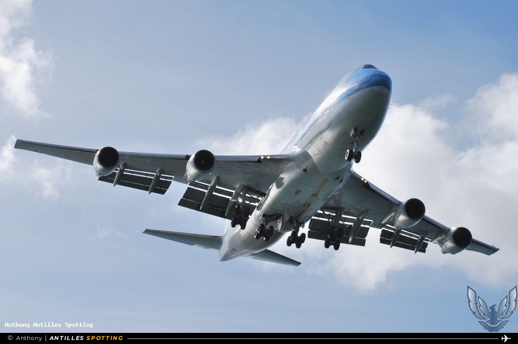 F-GTUI · Boeing 747-400, Corsairfly, Martinique – Aimé Césaire