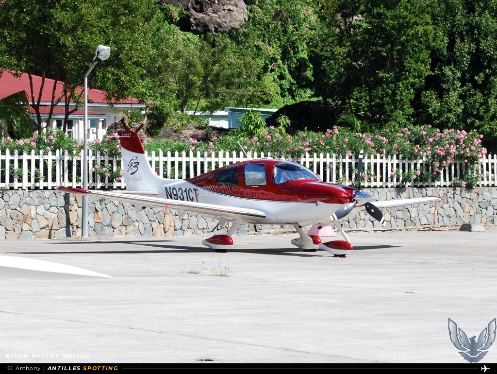 N931CT · Cirrus SR22, —, Saint-Barthélemy – Rémy de Haenen