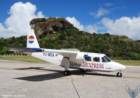 PJ-WEA · Britten Norman 2, Saint-Barthélemy – Rémy de Haenen