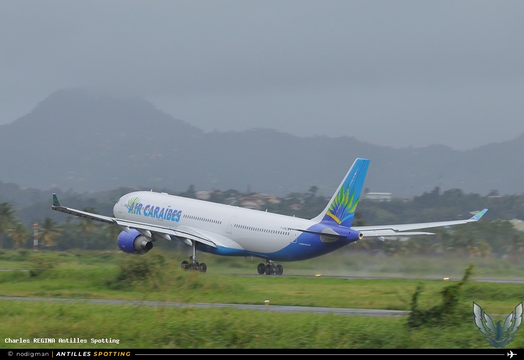 F-OONE · Airbus A330-300, Air Caraïbes, Martinique – Aimé Césaire