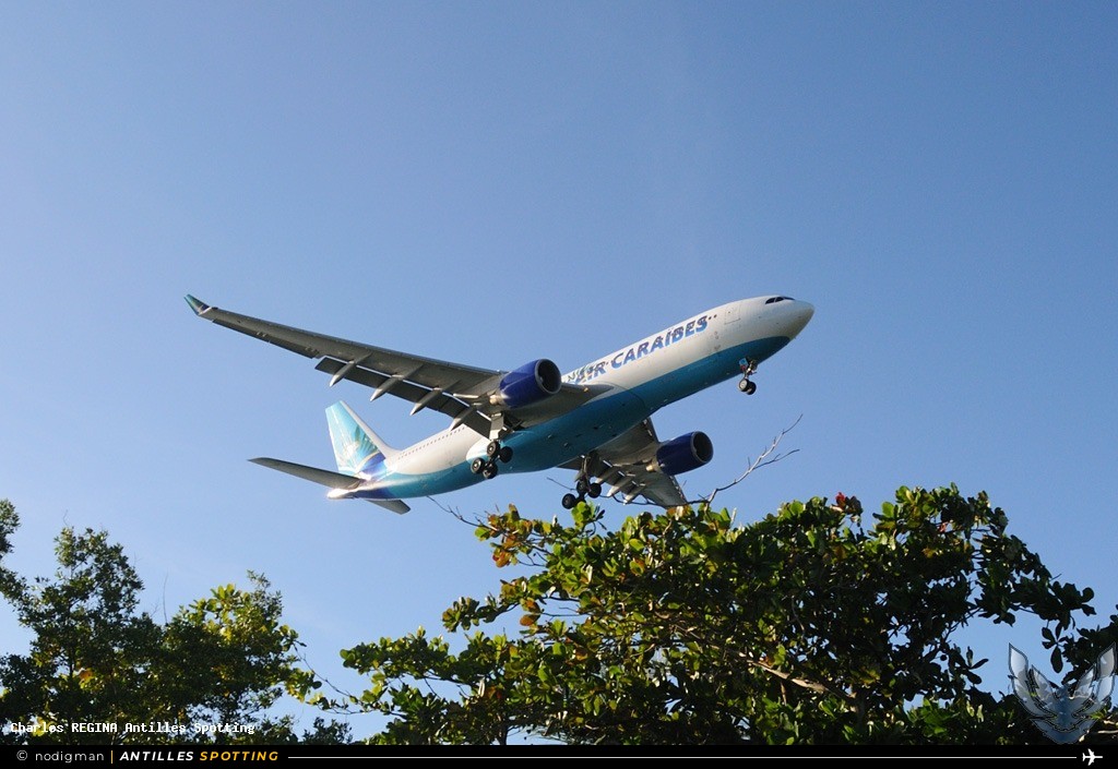 F-OPTP · Airbus A330-200, Air Caraïbes, Martinique – Aimé Césaire