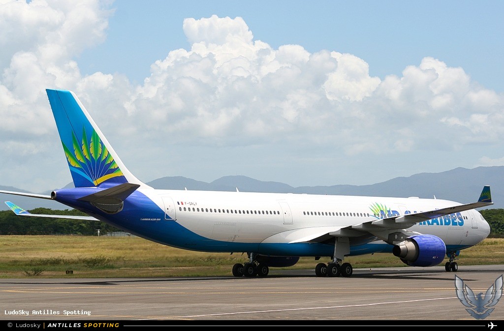 F-ORLY · Airbus A330-300, Air Caraïbes, Pointe-à-Pitre – Maryse Condé