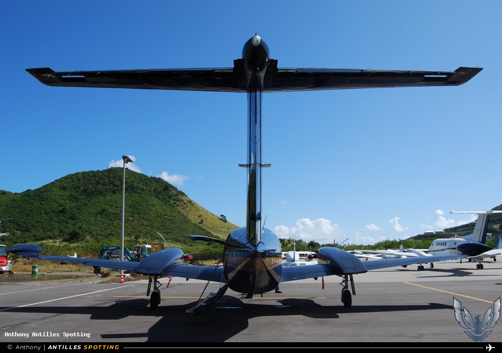 F-GXES · Piper PA42-680 Cheyenne III, Transports Aériens InterCaraïbes (TAI), Grand-Case – L'Espérance