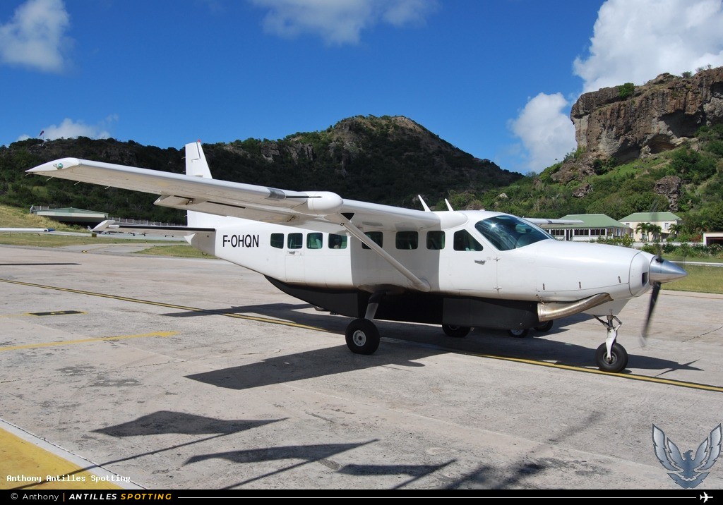 F-OHQN · Cessna 208 Caravan, Air Caraïbes Express, Saint-Barthélemy – Rémy de Haenen