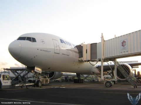 F-GSQO · Boeing 777-300ER, Martinique – Aimé Césaire
