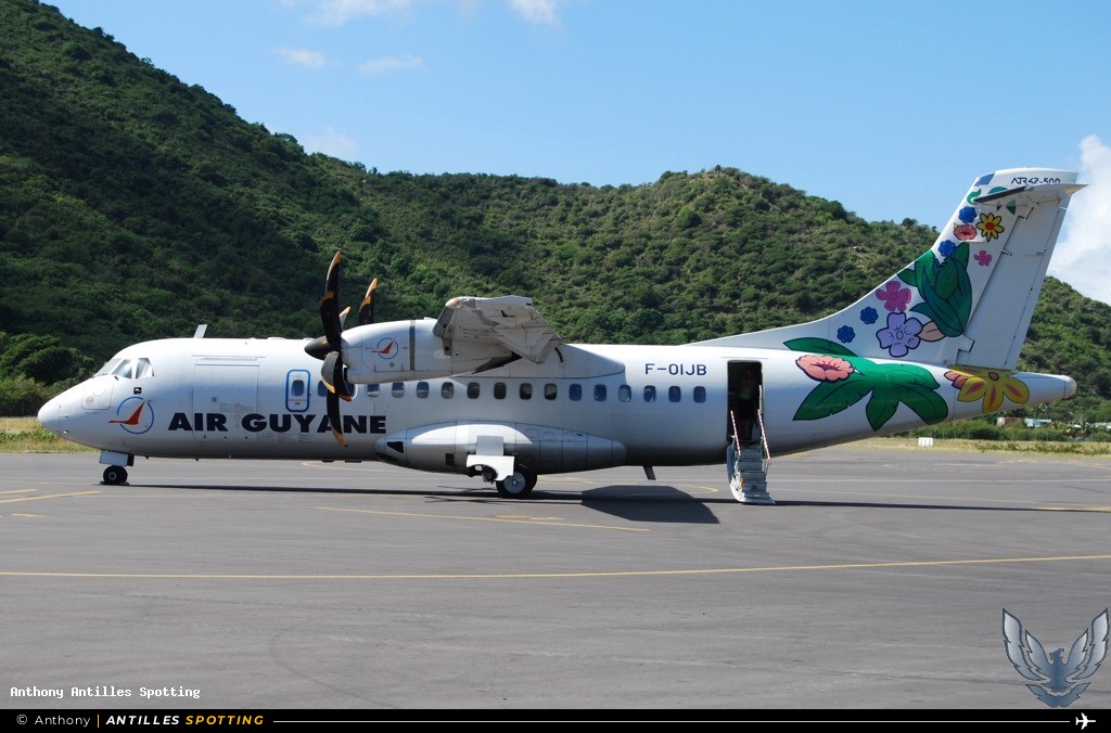 F-OIJB · ATR 42-500, Air Guyane, Grand-Case – L'Espérance