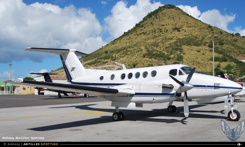 N524FS · Beechcraft King Air 200, Privé, Grand-Case – L'Espérance