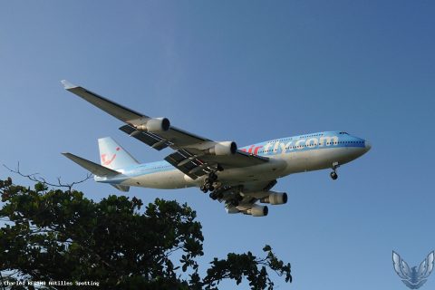 F-HSEA · Boeing 747-400, Martinique – Aimé Césaire
