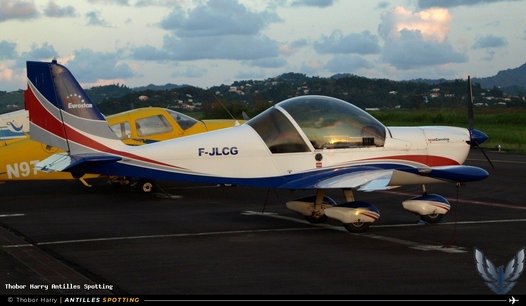 F-JLCG · Eurostar EV 97, Charly Bravo, Martinique – Aimé Césaire