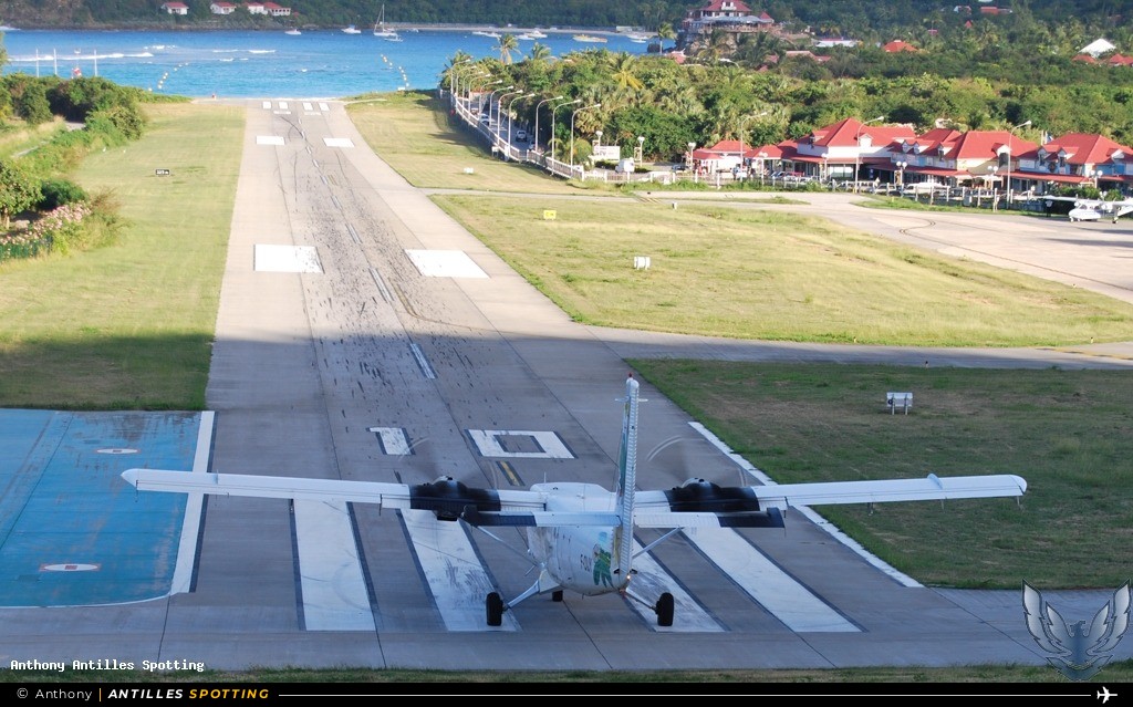 F-OIJY · De Havilland Canada DHC-6 Twin Otter, Air Antilles Express, Saint-Barthélemy – Rémy de Haenen