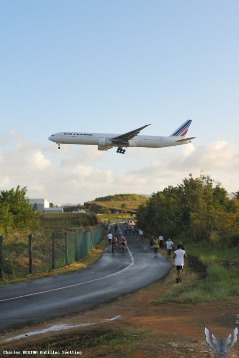 F-GSQP · Boeing 777-300ER, Martinique – Aimé Césaire