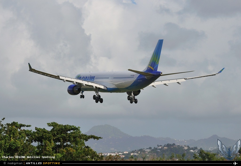 F-OONE · Airbus A330-300, Air Caraïbes, Martinique – Aimé Césaire
