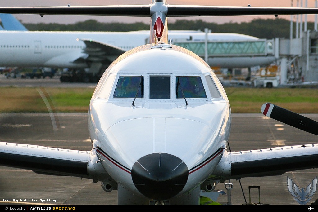 HI840 · BAe Jetstream 32, ACSA ( Air Century S.A ), Pointe-à-Pitre – Maryse Condé