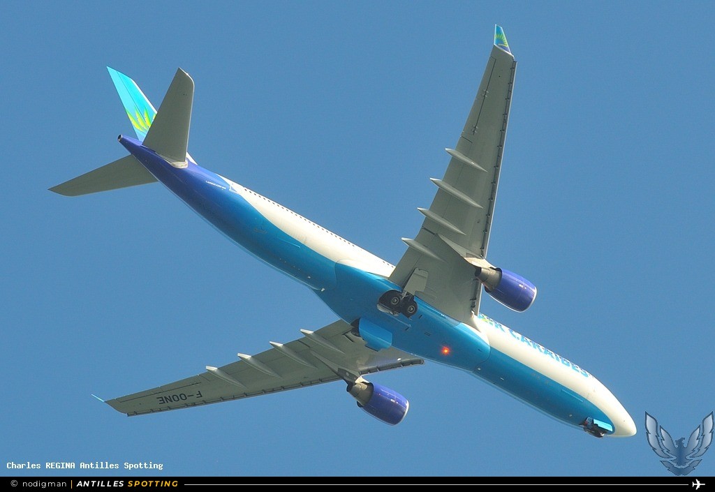 F-OONE · Airbus A330-300, Air Caraïbes, Martinique – Aimé Césaire