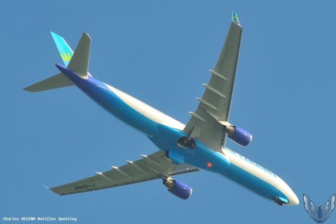 F-OONE · Airbus A330-300, Martinique – Aimé Césaire