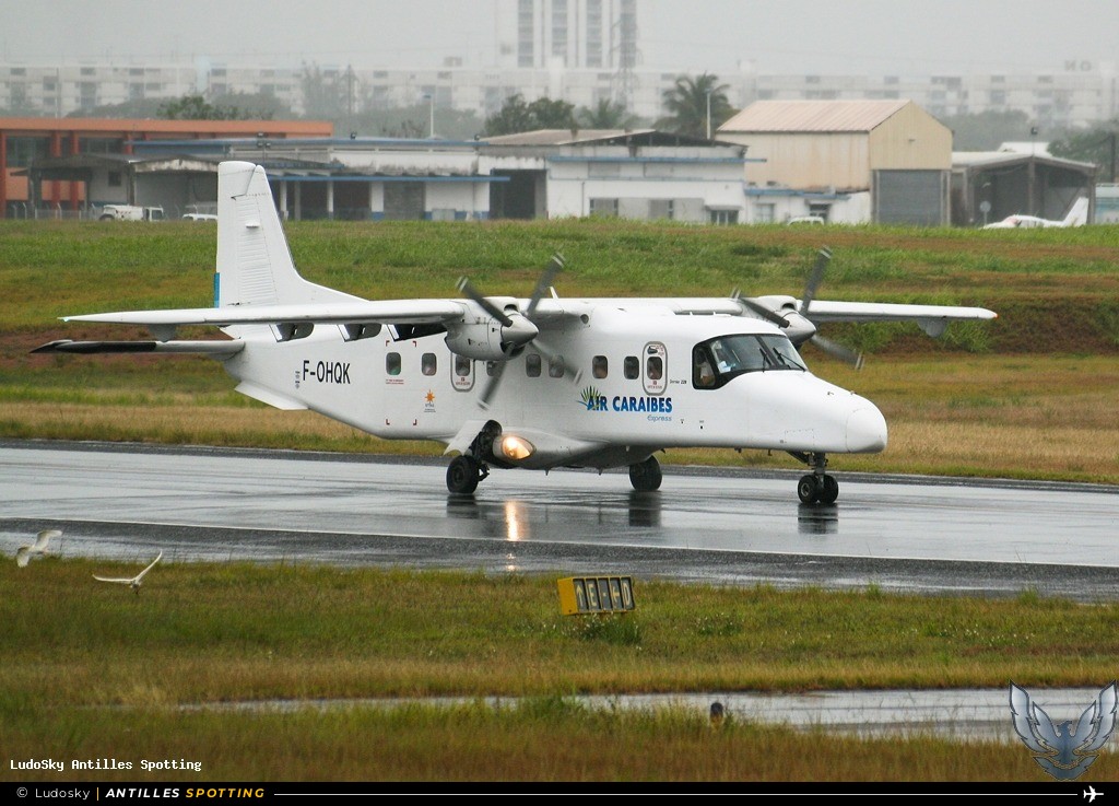 F-OHQK · Dornier 228, Air Caraïbes Express, Pointe-à-Pitre – Maryse Condé
