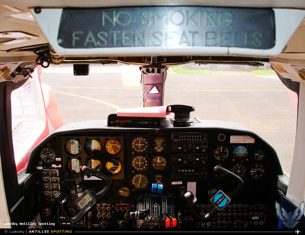 F-OGXA · Britten-Norman BN-2 Islander, Airawak - ATIS, Martinique – Aimé Césaire