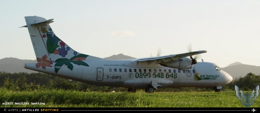 F-GHPS · ATR 42-300, Air Antilles Express, Martinique – Aimé Césaire