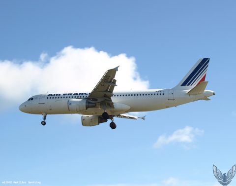 F-GKXG · Airbus A320, Martinique – Aimé Césaire