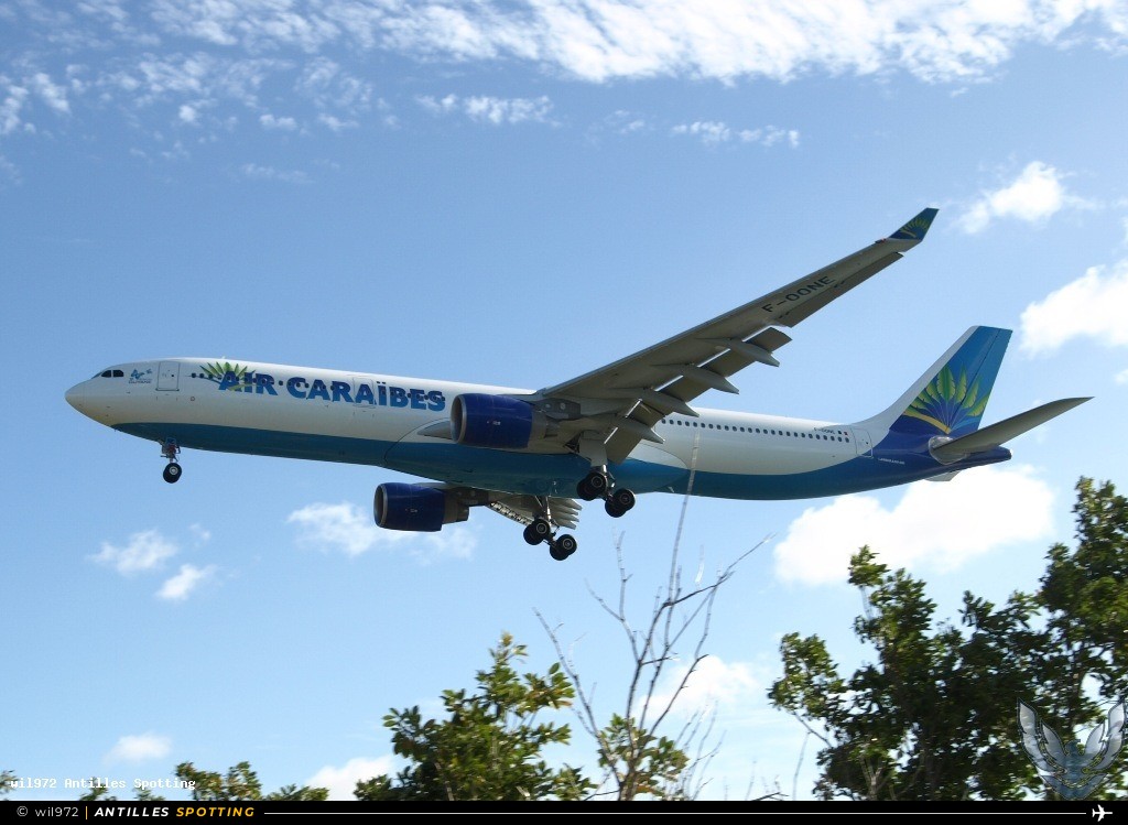 F-OONE · Airbus A330-300, Air Caraïbes, Martinique – Aimé Césaire