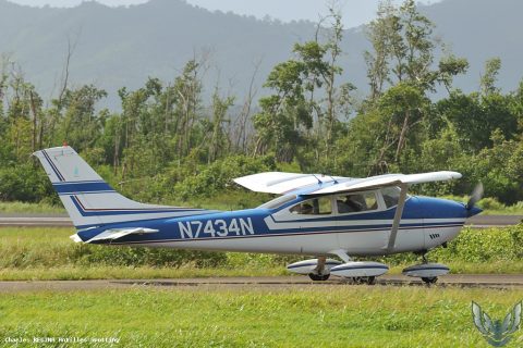 N7434N · Cessna 182 Skylane, Martinique – Aimé Césaire