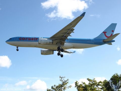 F-HBIL · Airbus A330-200, Martinique – Aimé Césaire