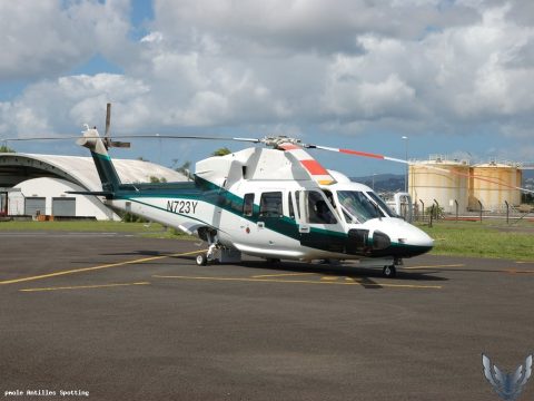 N723Y · Sikorsky S-76, Martinique – Aimé Césaire