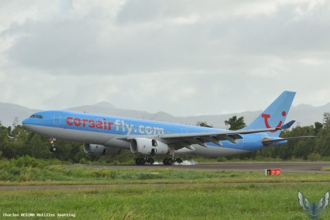 F-HCAT · Airbus A330-200, Martinique – Aimé Césaire