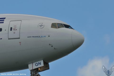 F-GSQN · Boeing 777-300ER, Martinique – Aimé Césaire