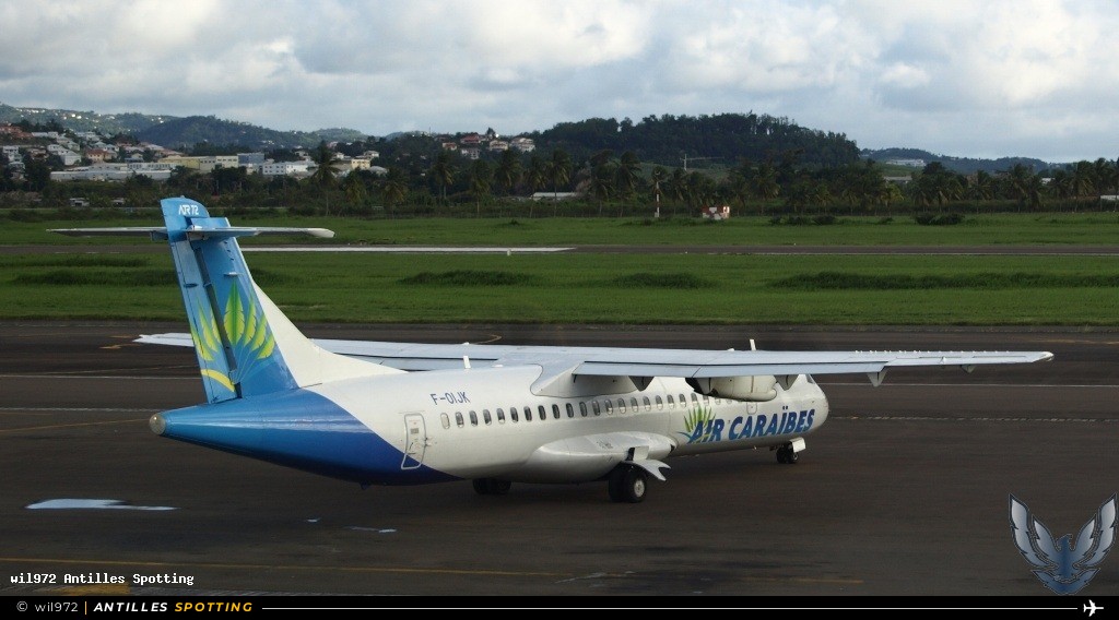 F-OIJK · ATR 72-500, Air Caraïbes, Martinique – Aimé Césaire