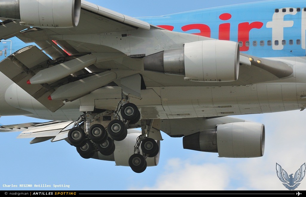 F-HSEX · Boeing 747-400, Corsairfly, Martinique – Aimé Césaire