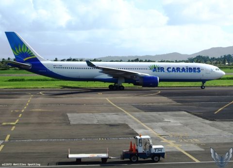 F-OONE · Airbus A330-300, Martinique – Aimé Césaire