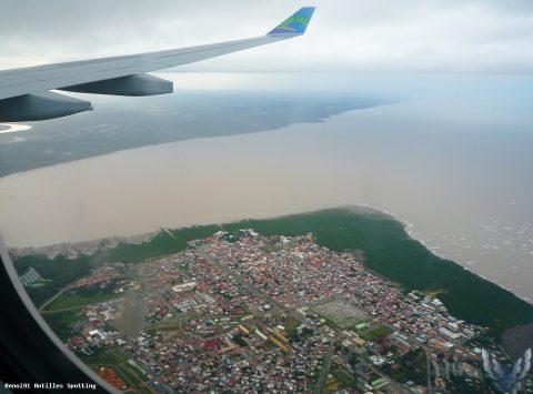 Aéroport · Vue aérienne, Cayenne – Félix Éboué