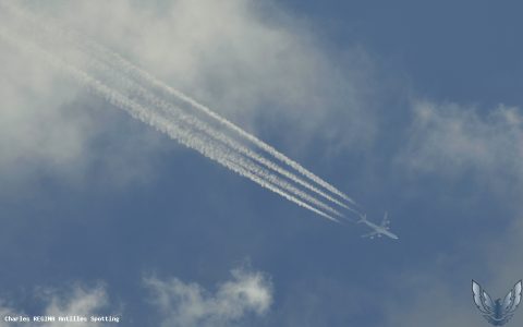 EC-IOB · Airbus A340-600, Martinique – Aimé Césaire