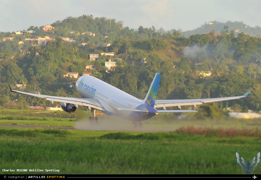F-OONE · Airbus A330-300, Air Caraïbes, Martinique – Aimé Césaire