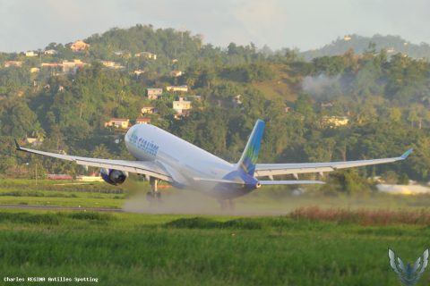 F-OONE · Airbus A330-300, Martinique – Aimé Césaire