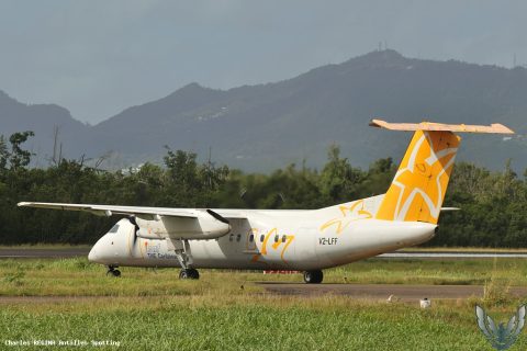 V2-LFF · De Havilland Canada Dash 8-300 (2009)