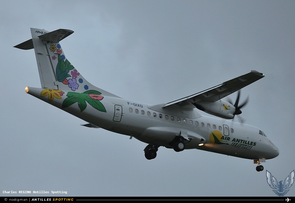 F-OIXD · ATR 42-500, Air Antilles Express, Martinique – Aimé Césaire