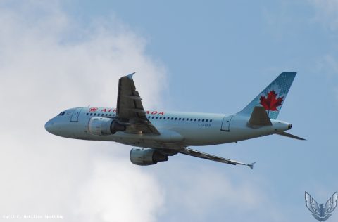 C-FYKR · Airbus A319 (2009)